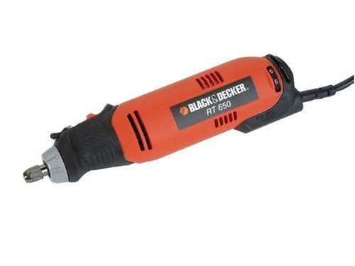 Black + Decker RT650KA Rotary Tool with accessories in a Kit Box by BLACK+DECKER