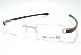 Tag Heuer - TAG HEUER 7105 Track Series 004 Brown Optical Eyeglasses Frame 55X18