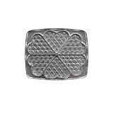 Lagrange - s�rie 039... jeu de Plaques 6 gaufres coeur 030521