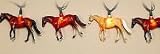 10 Horse Party Light Set