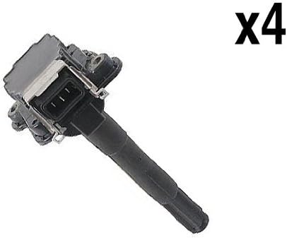 Audi (97-00) Ignition Coil + Spark Plug Connector (x4) HUECO