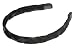 L. Erickson USA Italian Velvet 1/2 Ultra Comfort Headband - Stepping Stone Black