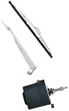 AFI 32000 STD Marine Windshield Wiper Kit (12-Volt, 2.5-Inch Shaft, 80-Degree Sweep)