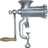 Hand Mincer (No. 10). 270(h) x 235(w)mm. Cast iron hand operated mincer.  from Vogue