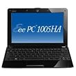 ASUS Eee PC 1005HA-VU1X-BK 10.1-Inch Black Netbook - 8.5 Hour Battery Life