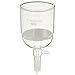 Chemglass CG-1406-30 Glass Buchner Filtering Funnel with Coarse Frit, 600mL Capacity, 24/40 Lower Vacuum Assembly
