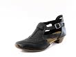 Rieker Miranda 43564 Damen Klassische Halbschuhe Glattleder, Schwarz, Gr��e 41