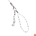 Hand Crafted Cellular Phone Charm - Letter 