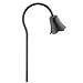 Outdoor Living : Intermatic CL280 Malibu One-Light Outdoor Tulip Light, Black Cast Metal