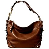 Coach Leather Carly Duffle Shoulder Handbag Bag Purse Tote 10615 Mahogany