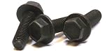 1/2-13 X 1 1/2 Hex Flange Frame Bolts / Grade 8 / Black Phos / 400 Pc. Carton