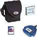 Accessory Kit for Casio Exilim EX-Z100, EX-Z200, EX-Z300 EX-Z600, EX-Z1050 Digital Cameras