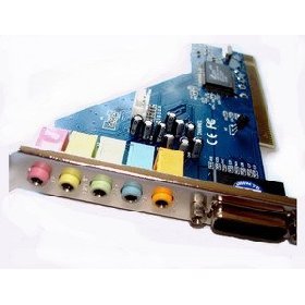 Childrens Toyshop  Computer : Modern Accessories - PCI Sound Card 5.1 Channel
