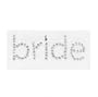 Bride Sparkle Iron On Decal