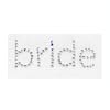 Bride Sparkle Iron On Decal