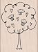Wood Block-Cupcake Tree by Hero Arts