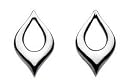 Kit Heath 40EKHP Ladies Organic Teardrop Stud Earrings