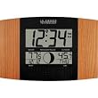 La Crosse Technology WS-8117U-IT-OAK Atomic Wall Clock with Outdoor Temperature