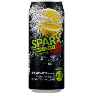 アサヒ　スパークス（ＳＰＡＲＸ）爽快系グレープフルーツ　500ml×１ケース（２４缶）