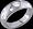 Genoa - size 6.25 Titanium Ring with Scattered Diamonds