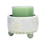 Block Basics Loves Me Pillar Candleholder with Candle