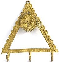 International Gift Metal Craft Unique Handmade Indian Artifacts Gifts and Collectibles Length: 8.8 inches Width: 7.5 inches (mst323)