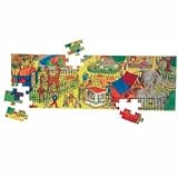 Wooden Floor Puzzle: Zoo