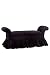 Delmar 59"w Rolled-arm Storage Bench With Skirt Delmar 59"w Rolled-arm Storage Bench With Skirt