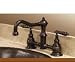 American Bath Factory Deck Mount Bridge Longneck Lavatory Faucet in Chrome