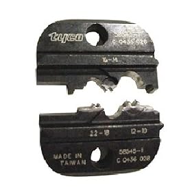 Tyco Die Set, Pro-Crimper II, For Uninsulated Terminals by