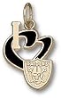 Dallas Mavericks "I Heart Logo" 1/2" Enamel Enamel Pendant -14K/10K, Stainless Steel or Gold Plated