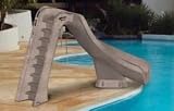 Pool Slides:TYPHOON slip - RIGHT bent (SANDSTONE)