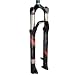 Rock Shox 09 Reba 29er SL Dual Air, 80/100mm Travel, Disc Only, Black - 00.4015.217.010