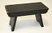 Amish Handcrafted Solid Wood Step Stool - Antique Black
