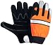 High Visibility Split Cowhide Leather Riding Gloves- XLarge