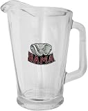 NCAA Alabama Crimson Tide Glass Pitcher