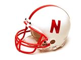 Nebraska Cornhuskers Miniature Replica NCAA Helmet w/Z2B Mask