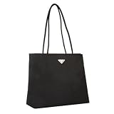 Prada - Prada Shopping Tote Bag B4681 - Black Tessuto