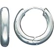 Sterling Silver Hinged Hoop Earrings Ear Jewelry