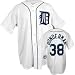 Detroit Tigers MLB Bonderman #38 Adult Home (White) Jersey by Majestic- Replica