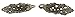 Chariot Clasp, Antique Silver Finish