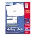 Avery Consumer Products Products - Mailing Labels, 3-Part, 6-Up, 25 Sheets, 2000/PK, White - Sold as 1 PK - 3-Part Multipurpose Mailing Labels include delivery address, return address and postage labels. Print all three labels in one easy step with an Avery Desktop Postal Center service subscription (sold separately). Rectangular labels have permanent adhesive and are compatible with both laser and inkjet printers. Each sheet has eight labels.