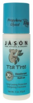 Jason Natural Cosmetics - Deodorant Tea Tree Oil Roll On, 3 oz roll-on