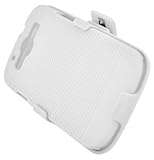 Holster Faceplate Hard Plastic Protector Snap-On Cover Case For Samsung Galaxy S3 I9300 -AT & T,Verizon,Sprint,T-mobile-White