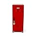 Red Mini Metal Locker - Childrens Storage
