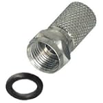 10 x F-Stecker 7,2 mm wasserdicht mit...