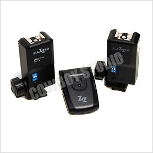 CowboyStudio PT-04 4 Channel Wireless Hot Shoe Flash Trigger & Two Receiver Set for Canon EOS, Nikon, Olympus & Pentax Flashes