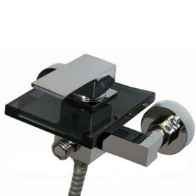Contemporary Waterfall Tub Faucet (Wall Mount