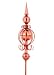Guinevere Copper Finial 34 Inches