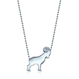 Alex Woo Little Signs Sterling Silver Ram (Ari